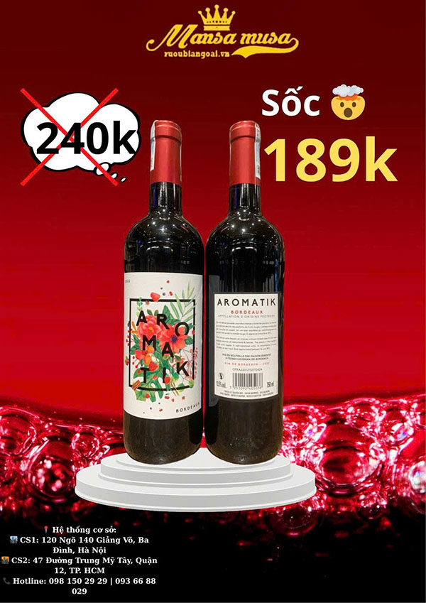 mua rượu vang ngon với giá dưới 100k có khó