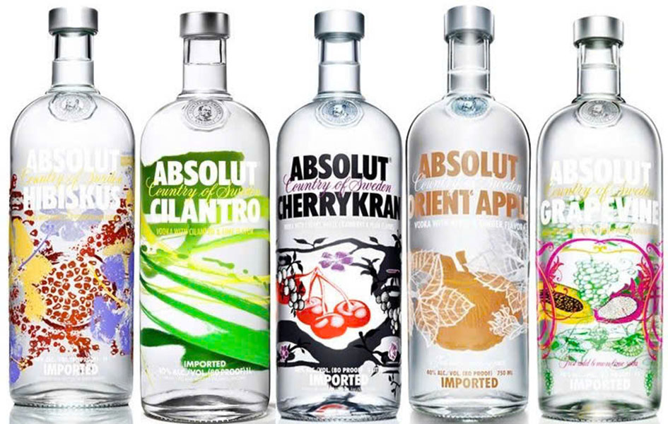 top 5 hương vị absolut vodka được yêu thích nhất