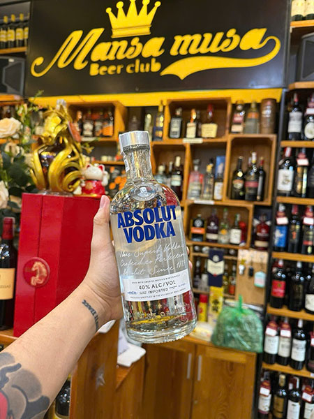 top 5 hương vị absolut vodka được yêu thích nhất