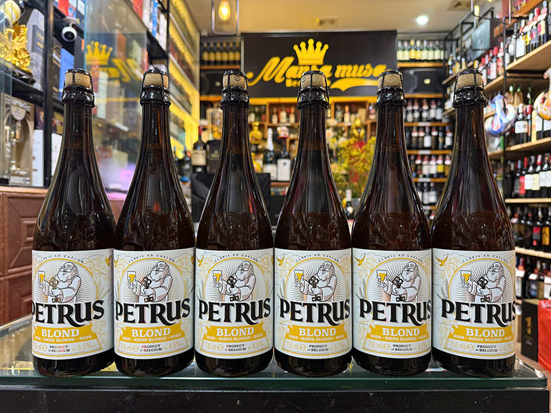 bia bỉ petrus blonde 750ml bia bỉ petrus blonde 750ml