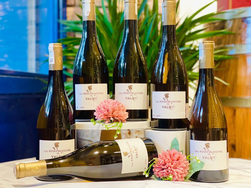 rượu vang pháp les roses blanches chateau valmy