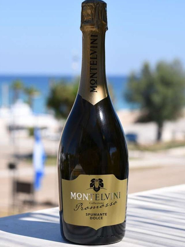 montelvini collezione promosso, spumante dolce