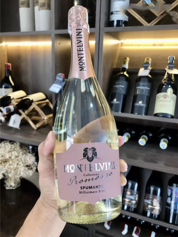 montelvini collezione promosso, spumante, millesimato brut