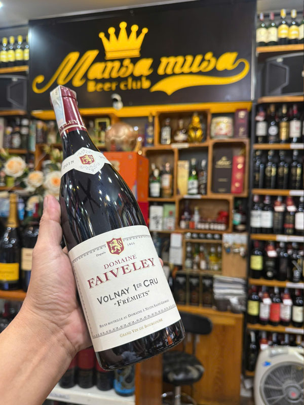 rượu vang đỏ domaine faiveley volnay 1er cru frémiets