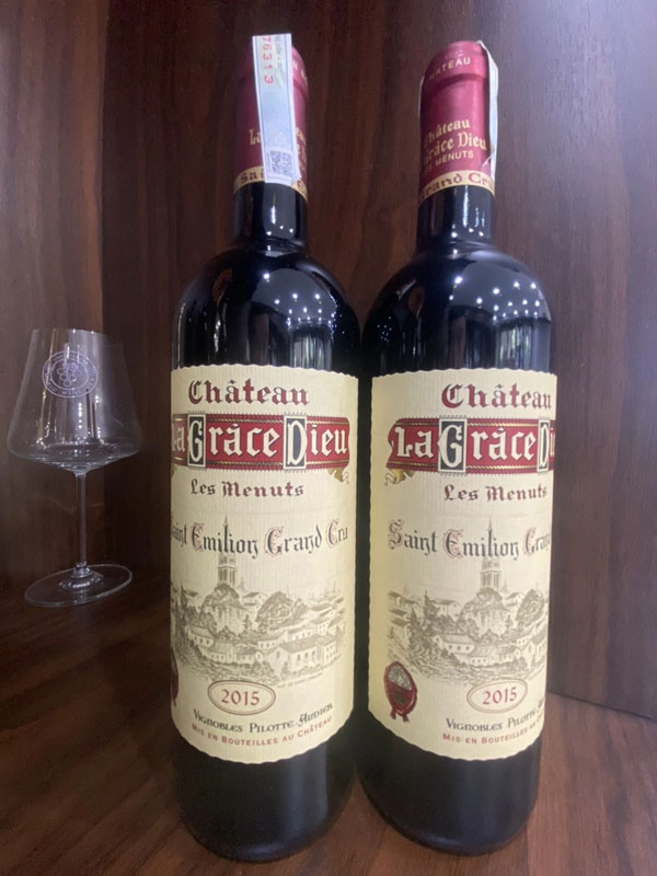 rượu vang pháp chateau la grace dieu saint emilion grand cru 2015