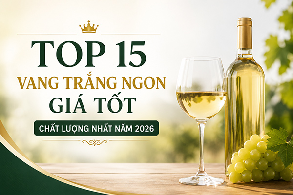 top 15 vang trắng ngon giá tốt chất lượng nhất năm 2026