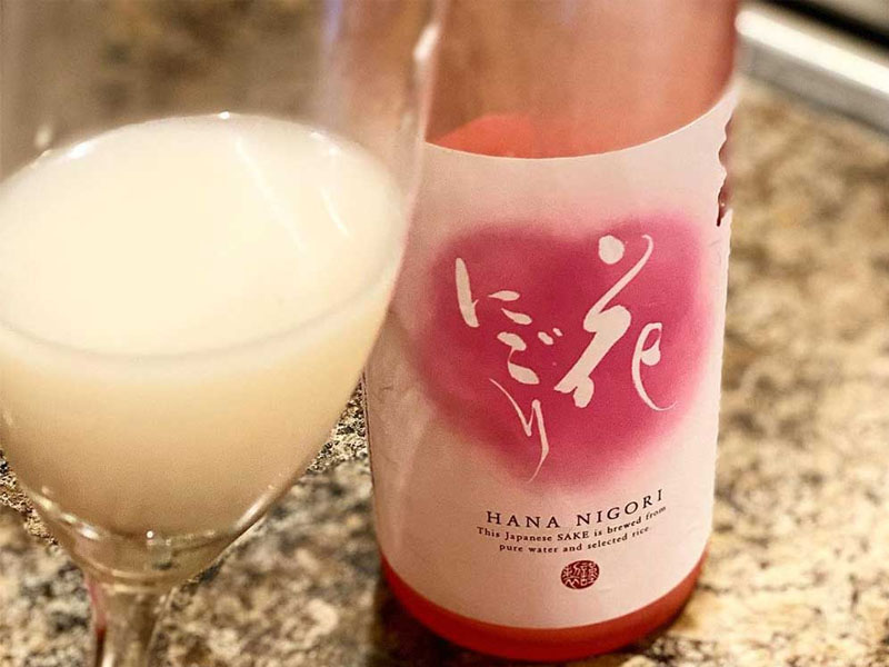 rượu sake nishinoseki hana nigori 15% rượu sake nishinoseki hana nigori 15%
